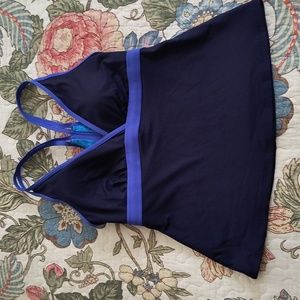 L.L.Bean Tankini top Size 8